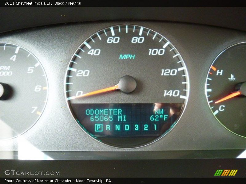 Black / Neutral 2011 Chevrolet Impala LT