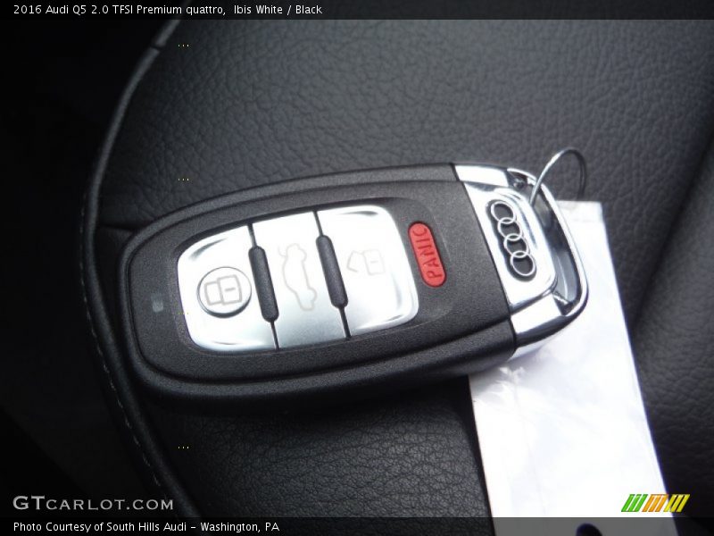 Ibis White / Black 2016 Audi Q5 2.0 TFSI Premium quattro