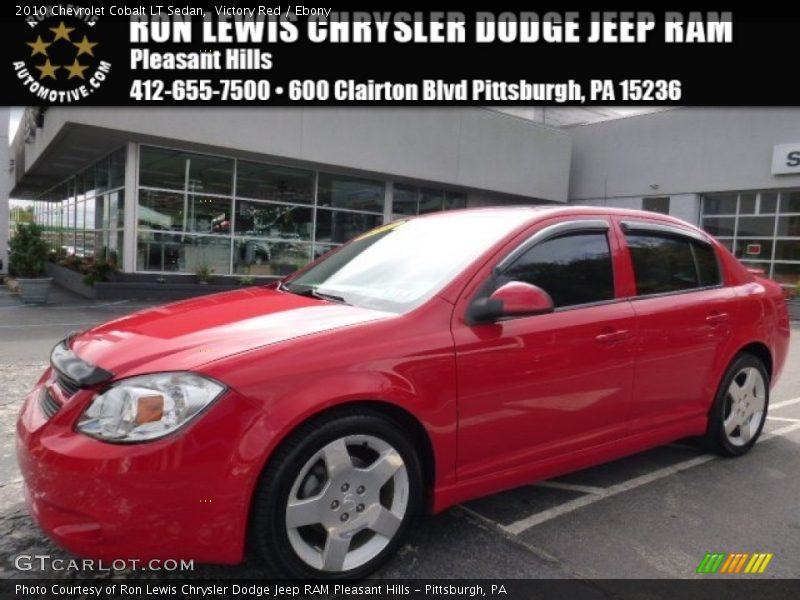 Victory Red / Ebony 2010 Chevrolet Cobalt LT Sedan