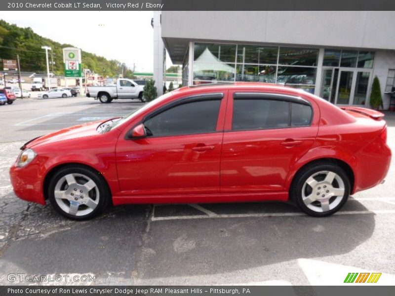 Victory Red / Ebony 2010 Chevrolet Cobalt LT Sedan