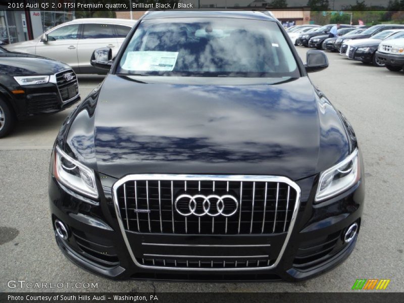 Brilliant Black / Black 2016 Audi Q5 2.0 TFSI Premium quattro