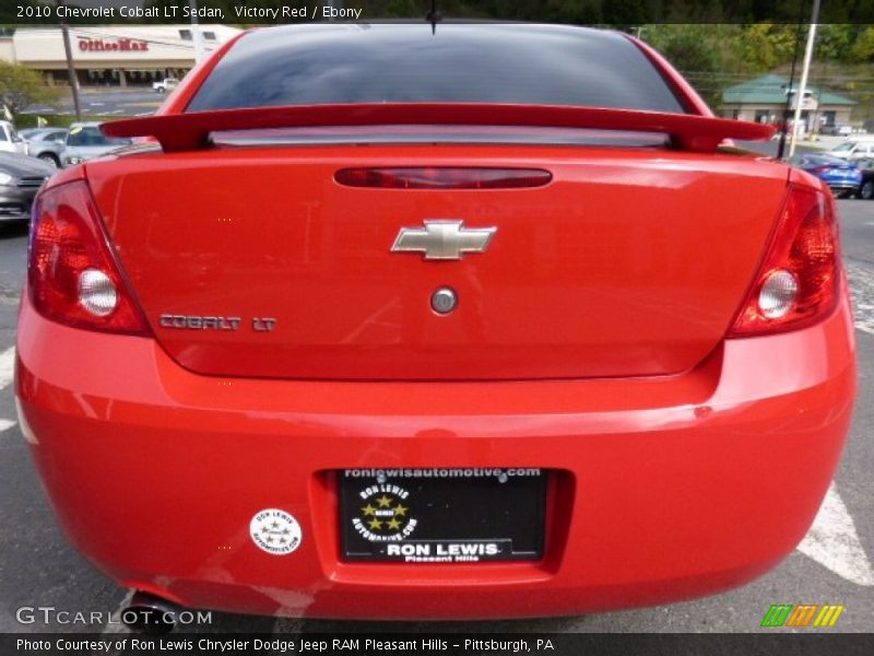Victory Red / Ebony 2010 Chevrolet Cobalt LT Sedan