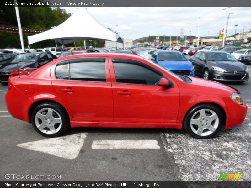 Victory Red / Ebony 2010 Chevrolet Cobalt LT Sedan
