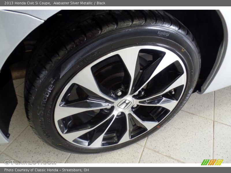 Alabaster Silver Metallic / Black 2013 Honda Civic Si Coupe