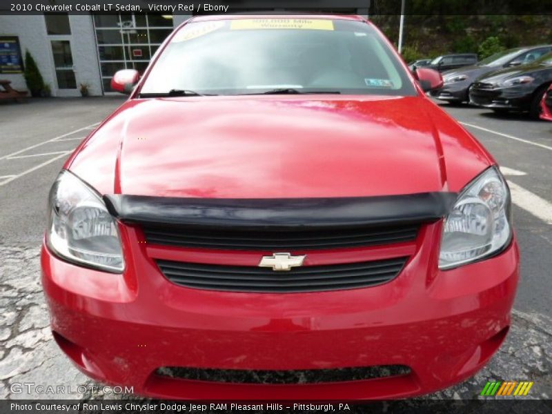 Victory Red / Ebony 2010 Chevrolet Cobalt LT Sedan