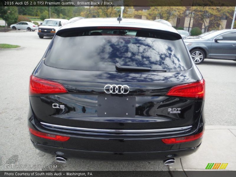 Brilliant Black / Black 2016 Audi Q5 2.0 TFSI Premium quattro