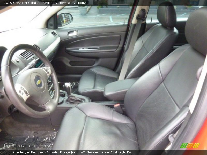 Victory Red / Ebony 2010 Chevrolet Cobalt LT Sedan