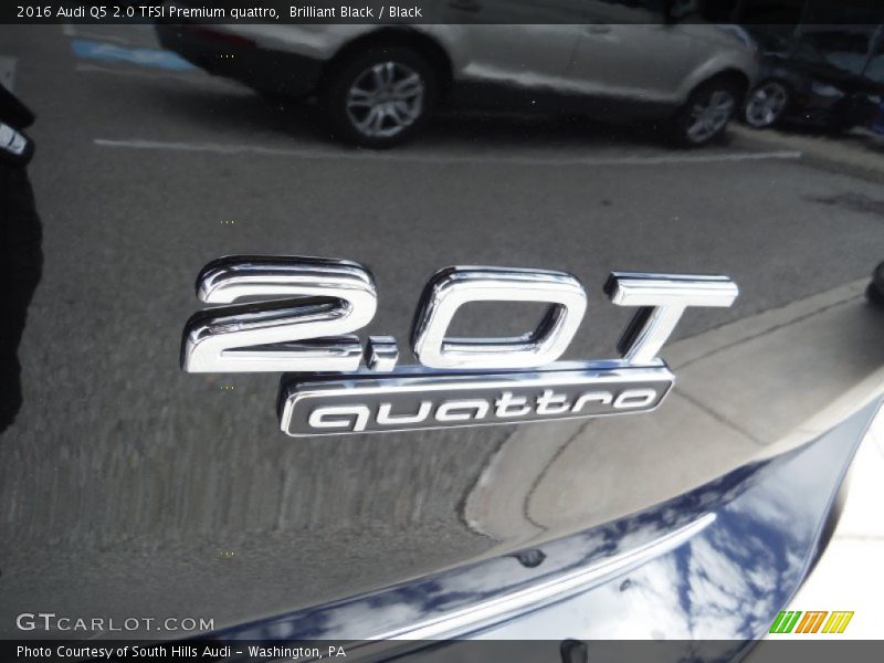 Brilliant Black / Black 2016 Audi Q5 2.0 TFSI Premium quattro
