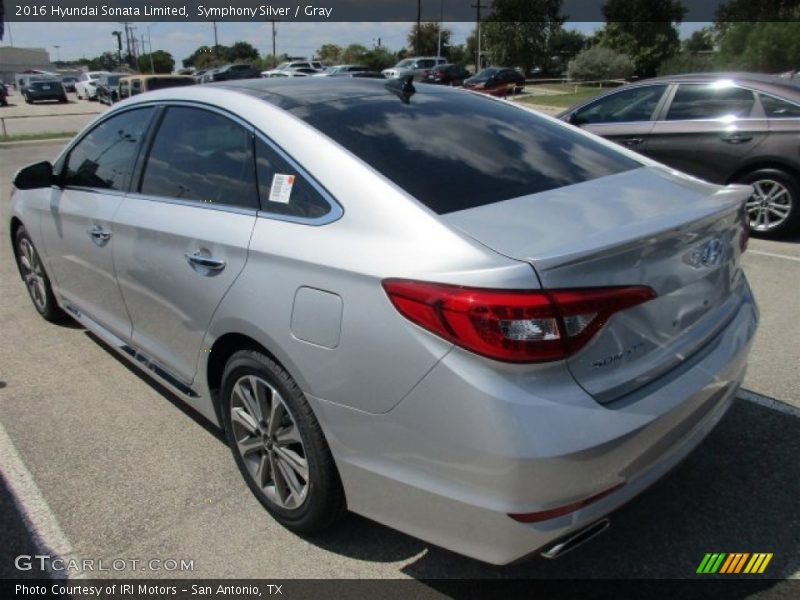 Symphony Silver / Gray 2016 Hyundai Sonata Limited