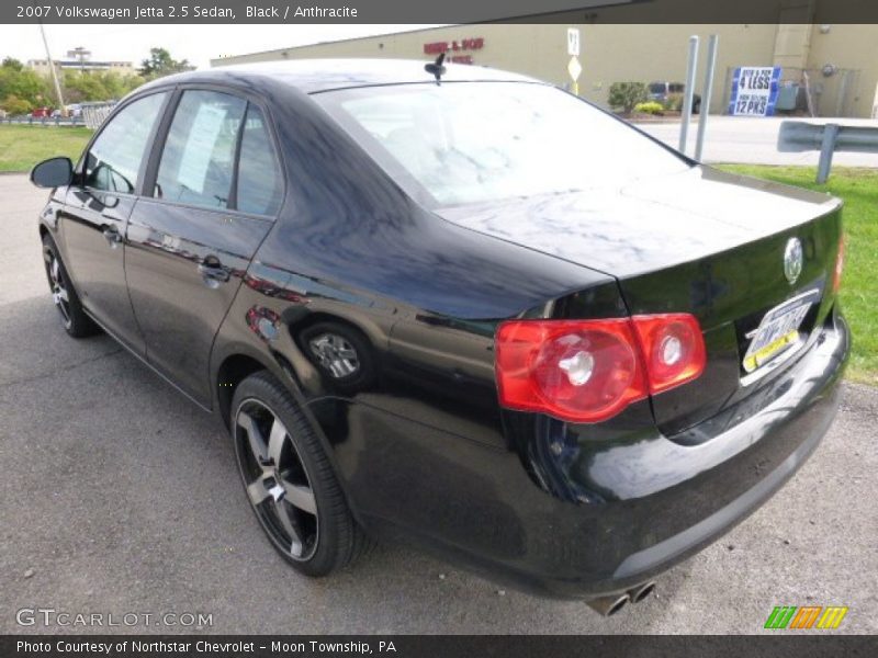 Black / Anthracite 2007 Volkswagen Jetta 2.5 Sedan