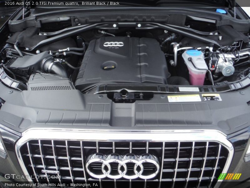  2016 Q5 2.0 TFSI Premium quattro Engine - 2.0 Liter Turbocharged TFSI DOHC 16-Valve VVT 4 Cylinder