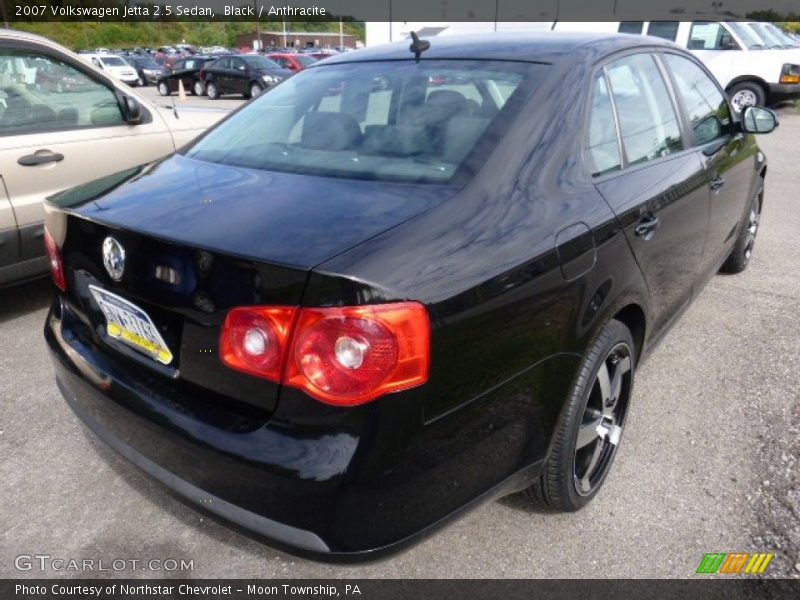 Black / Anthracite 2007 Volkswagen Jetta 2.5 Sedan