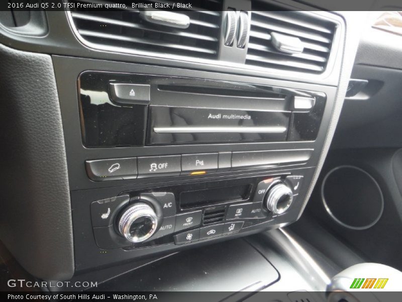 Brilliant Black / Black 2016 Audi Q5 2.0 TFSI Premium quattro