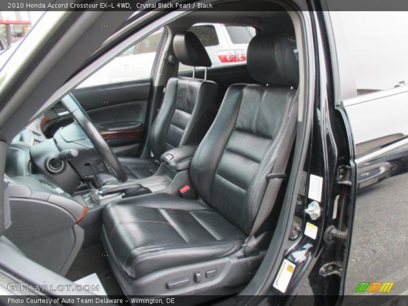Crystal Black Pearl / Black 2010 Honda Accord Crosstour EX-L 4WD