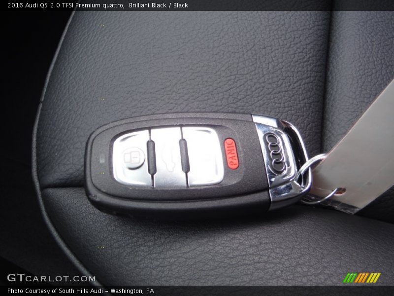 Keys of 2016 Q5 2.0 TFSI Premium quattro