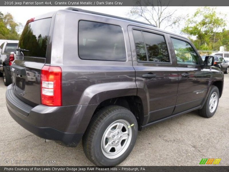 Granite Crystal Metallic / Dark Slate Gray 2016 Jeep Patriot Sport 4x4