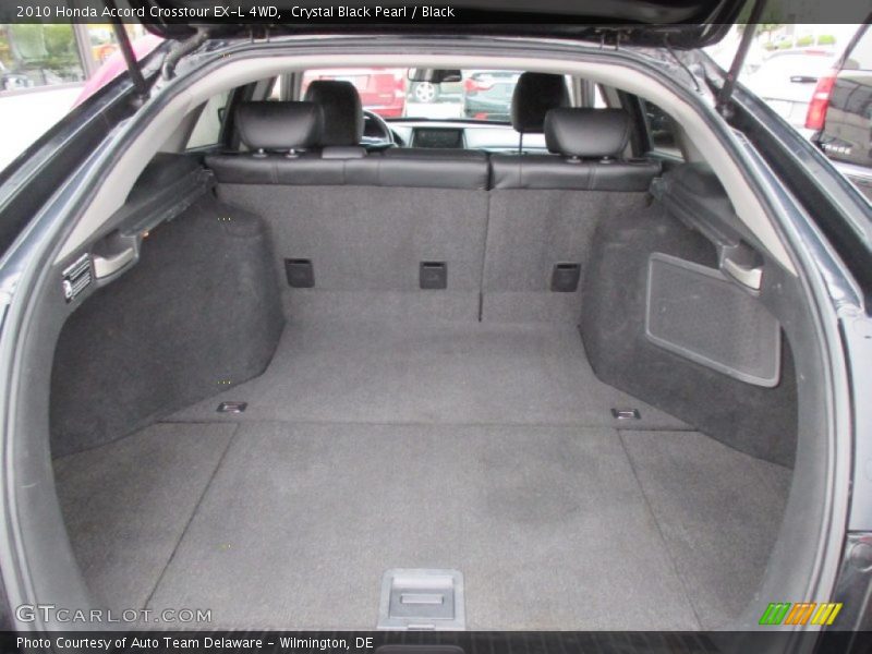 Crystal Black Pearl / Black 2010 Honda Accord Crosstour EX-L 4WD
