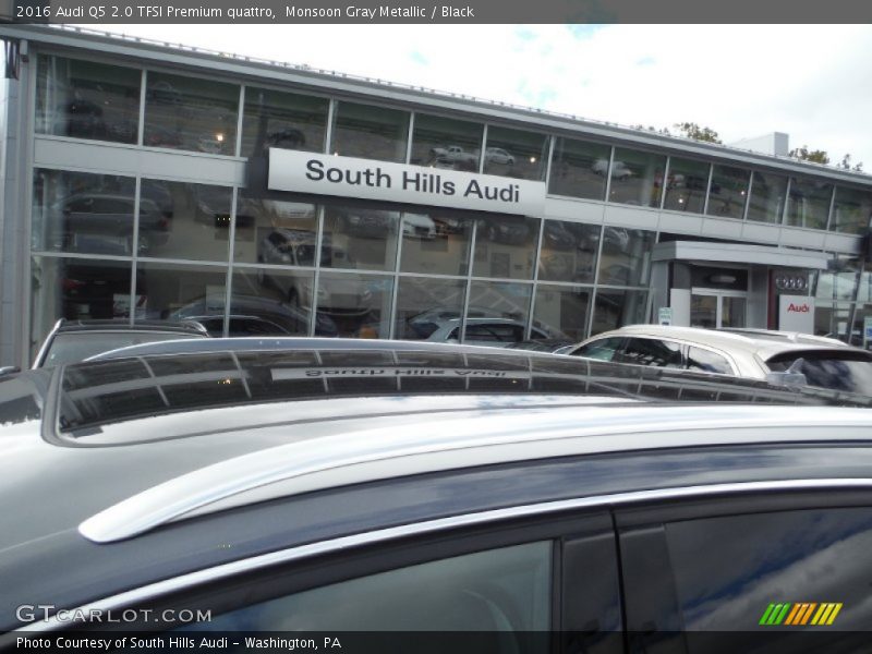 Monsoon Gray Metallic / Black 2016 Audi Q5 2.0 TFSI Premium quattro