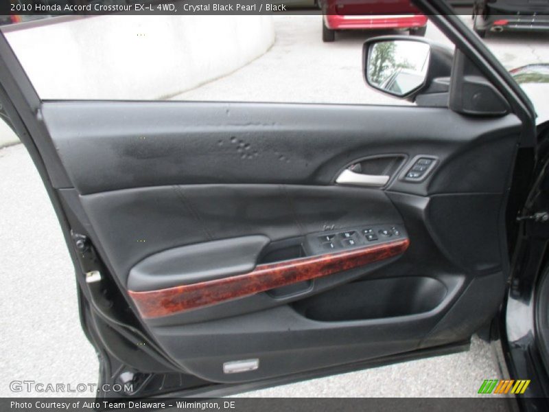 Crystal Black Pearl / Black 2010 Honda Accord Crosstour EX-L 4WD