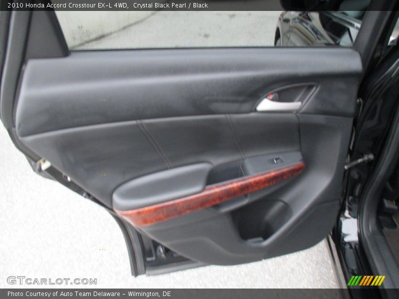 Crystal Black Pearl / Black 2010 Honda Accord Crosstour EX-L 4WD