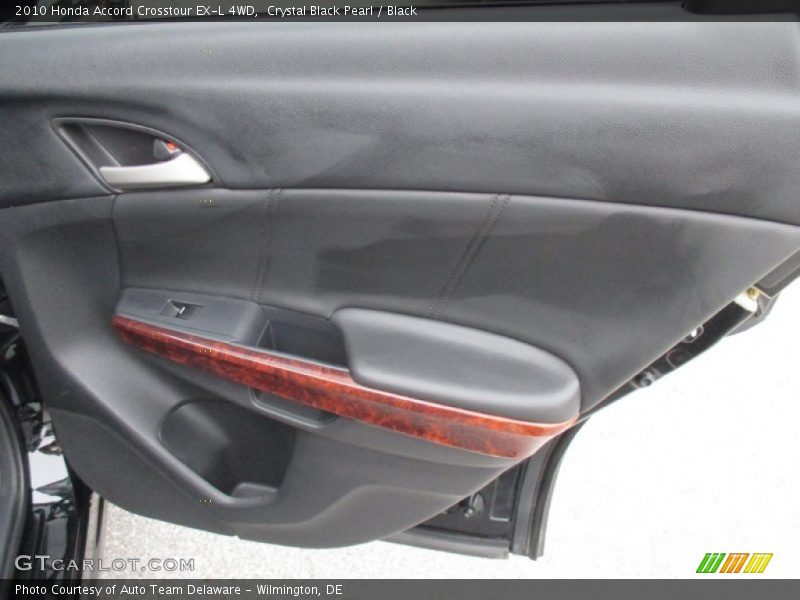 Crystal Black Pearl / Black 2010 Honda Accord Crosstour EX-L 4WD