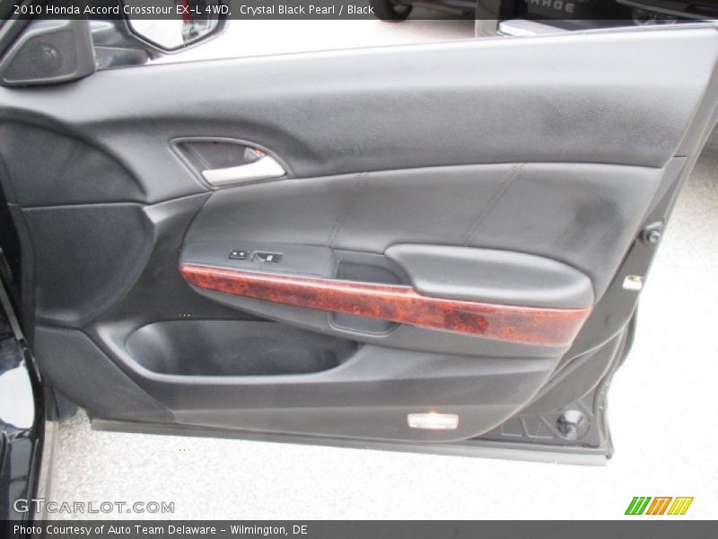 Crystal Black Pearl / Black 2010 Honda Accord Crosstour EX-L 4WD