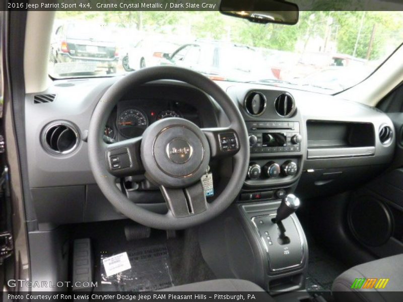 Granite Crystal Metallic / Dark Slate Gray 2016 Jeep Patriot Sport 4x4