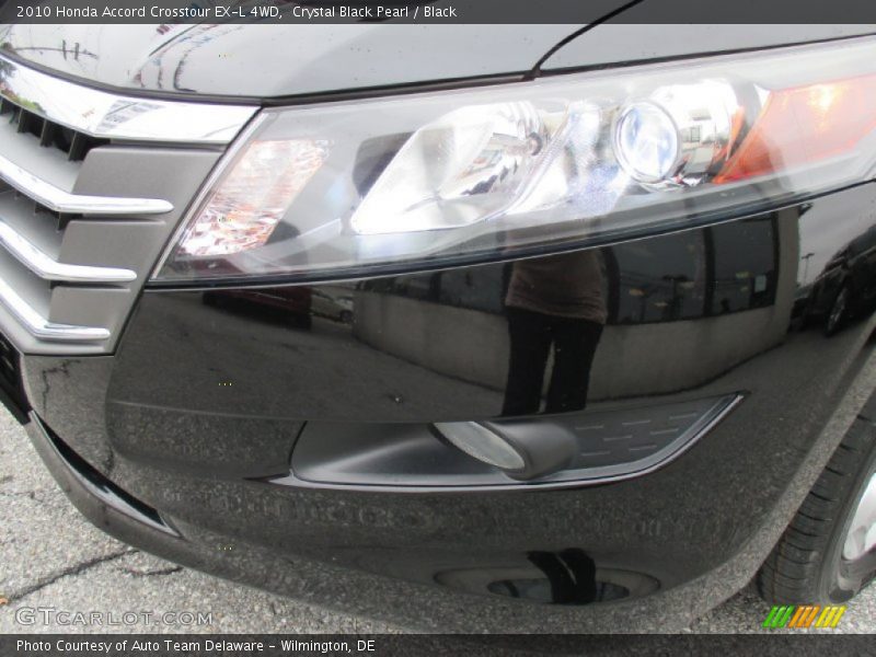 Crystal Black Pearl / Black 2010 Honda Accord Crosstour EX-L 4WD