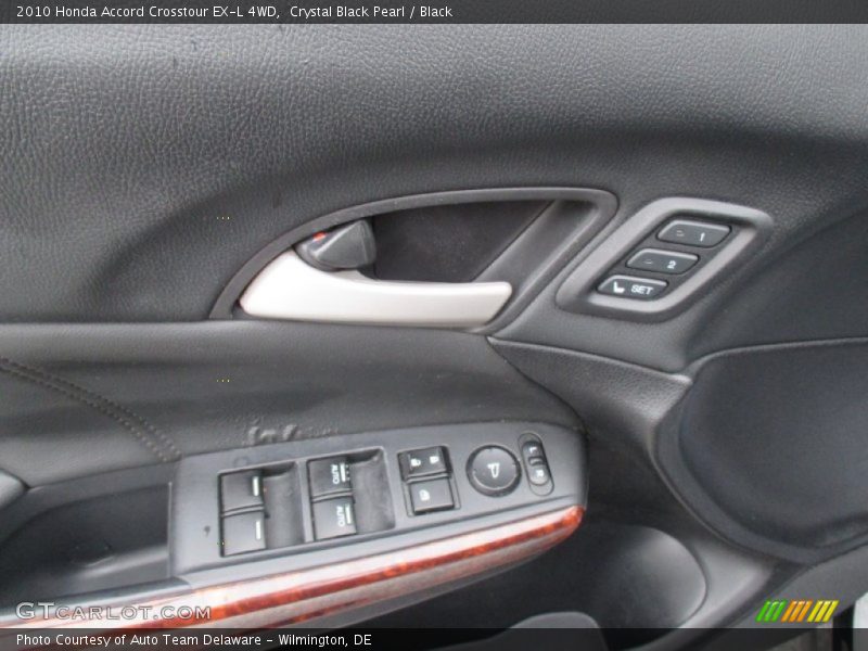 Crystal Black Pearl / Black 2010 Honda Accord Crosstour EX-L 4WD