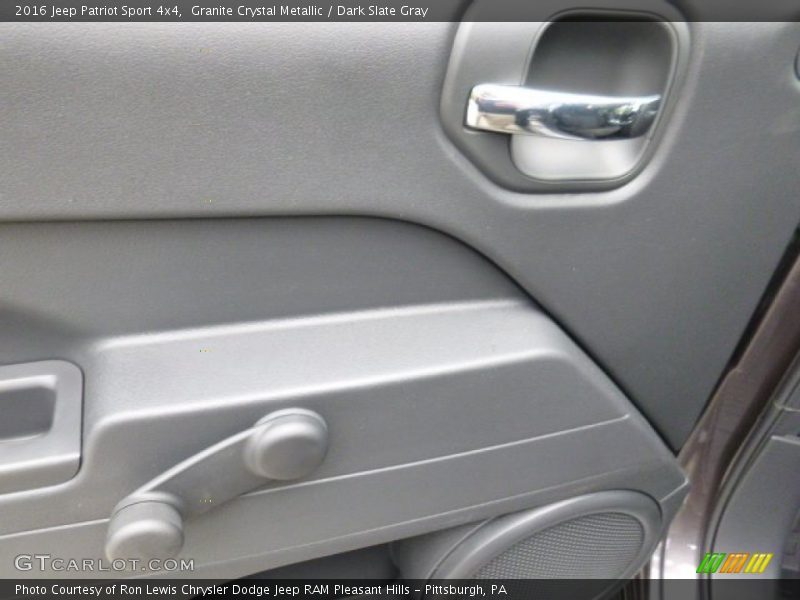 Granite Crystal Metallic / Dark Slate Gray 2016 Jeep Patriot Sport 4x4