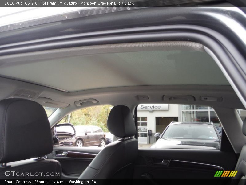Monsoon Gray Metallic / Black 2016 Audi Q5 2.0 TFSI Premium quattro