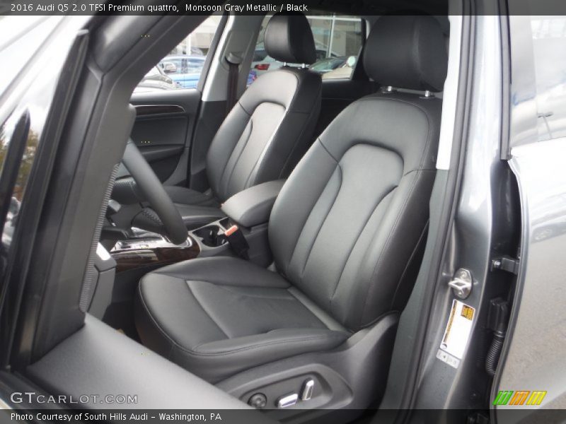 Monsoon Gray Metallic / Black 2016 Audi Q5 2.0 TFSI Premium quattro