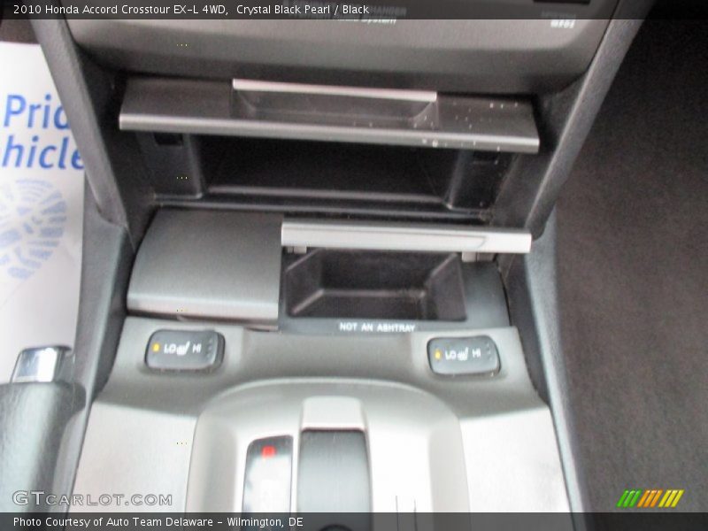 Crystal Black Pearl / Black 2010 Honda Accord Crosstour EX-L 4WD