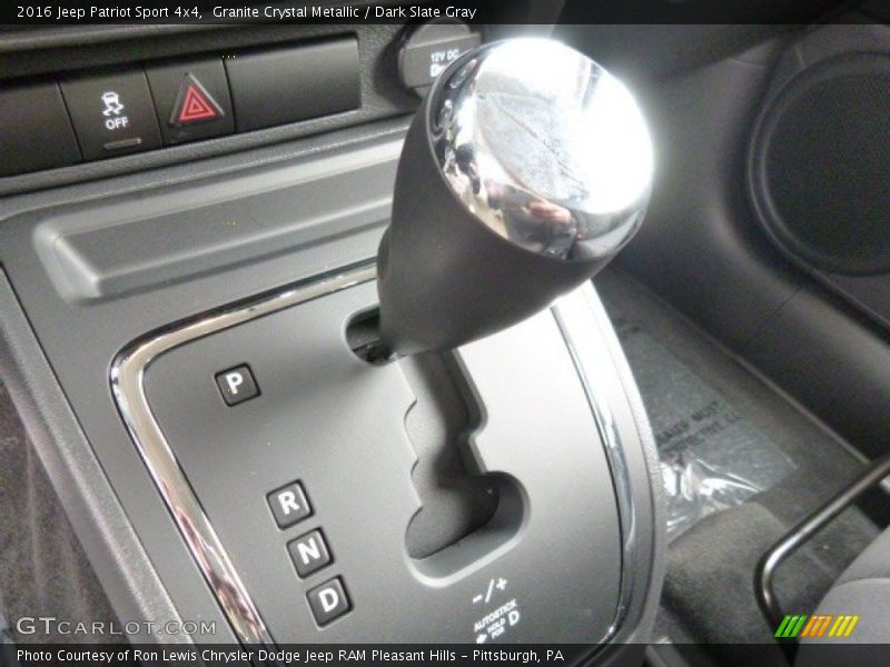 Granite Crystal Metallic / Dark Slate Gray 2016 Jeep Patriot Sport 4x4