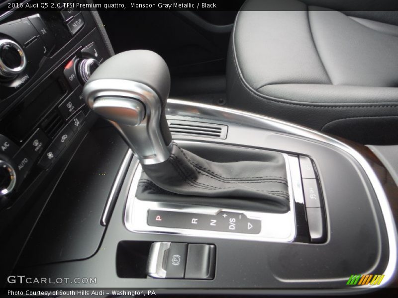 Monsoon Gray Metallic / Black 2016 Audi Q5 2.0 TFSI Premium quattro