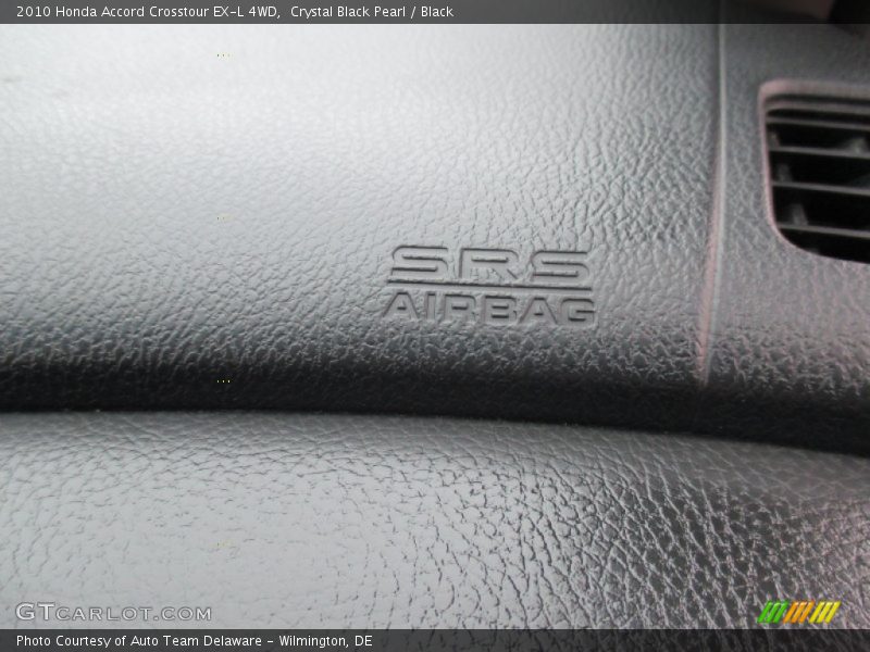 Crystal Black Pearl / Black 2010 Honda Accord Crosstour EX-L 4WD