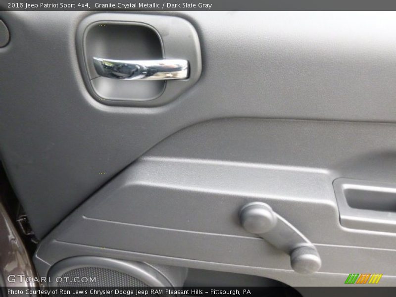 Granite Crystal Metallic / Dark Slate Gray 2016 Jeep Patriot Sport 4x4