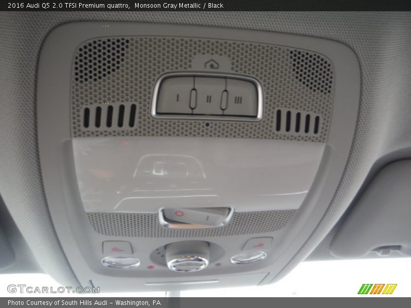 Monsoon Gray Metallic / Black 2016 Audi Q5 2.0 TFSI Premium quattro