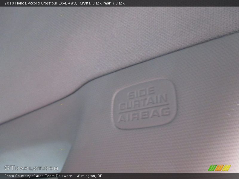 Crystal Black Pearl / Black 2010 Honda Accord Crosstour EX-L 4WD
