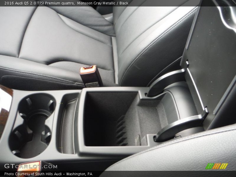 Monsoon Gray Metallic / Black 2016 Audi Q5 2.0 TFSI Premium quattro