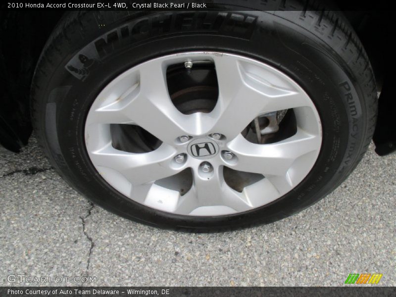 Crystal Black Pearl / Black 2010 Honda Accord Crosstour EX-L 4WD