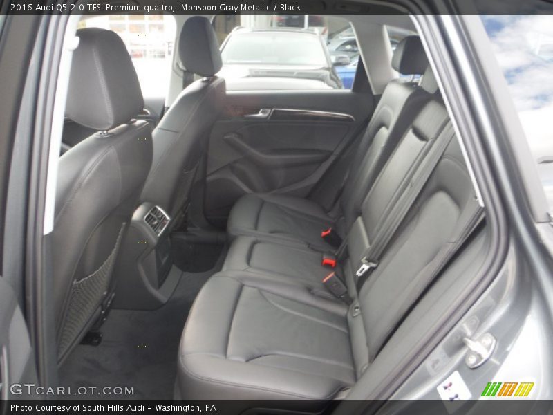 Monsoon Gray Metallic / Black 2016 Audi Q5 2.0 TFSI Premium quattro