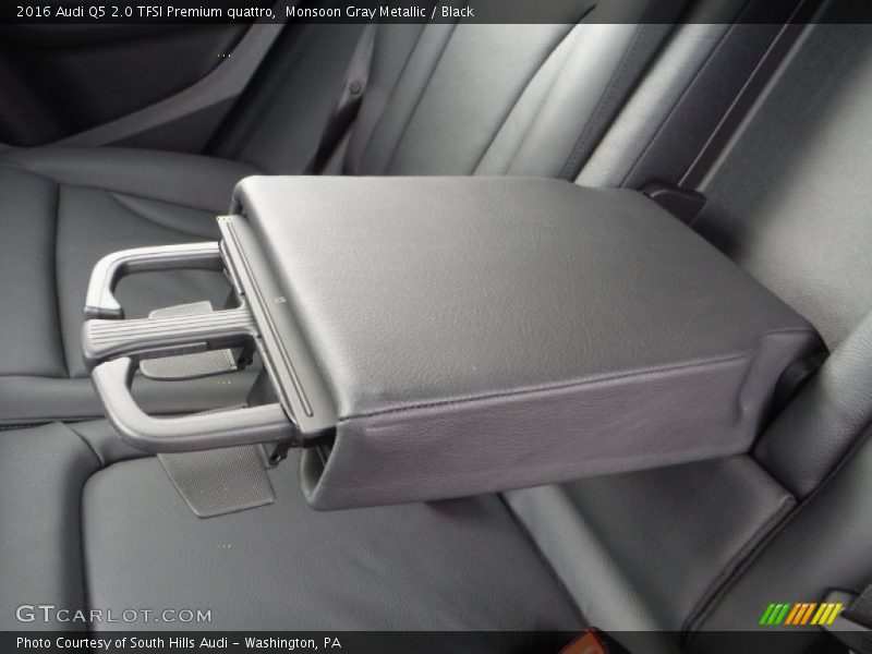 Monsoon Gray Metallic / Black 2016 Audi Q5 2.0 TFSI Premium quattro