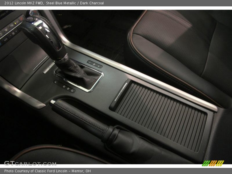 Steel Blue Metallic / Dark Charcoal 2012 Lincoln MKZ FWD
