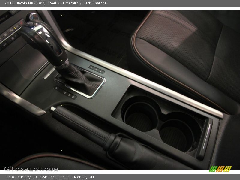 Steel Blue Metallic / Dark Charcoal 2012 Lincoln MKZ FWD