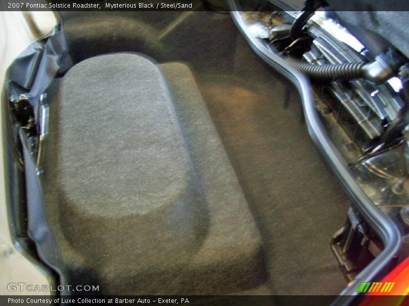 Mysterious Black / Steel/Sand 2007 Pontiac Solstice Roadster