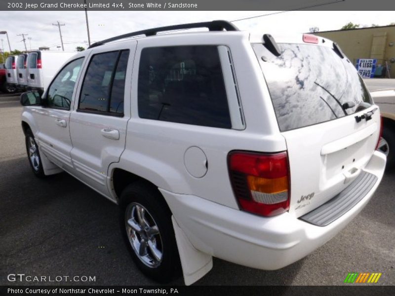 Stone White / Sandstone 2002 Jeep Grand Cherokee Limited 4x4