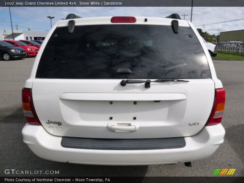 Stone White / Sandstone 2002 Jeep Grand Cherokee Limited 4x4
