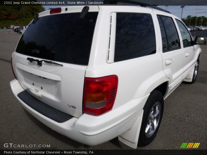 Stone White / Sandstone 2002 Jeep Grand Cherokee Limited 4x4
