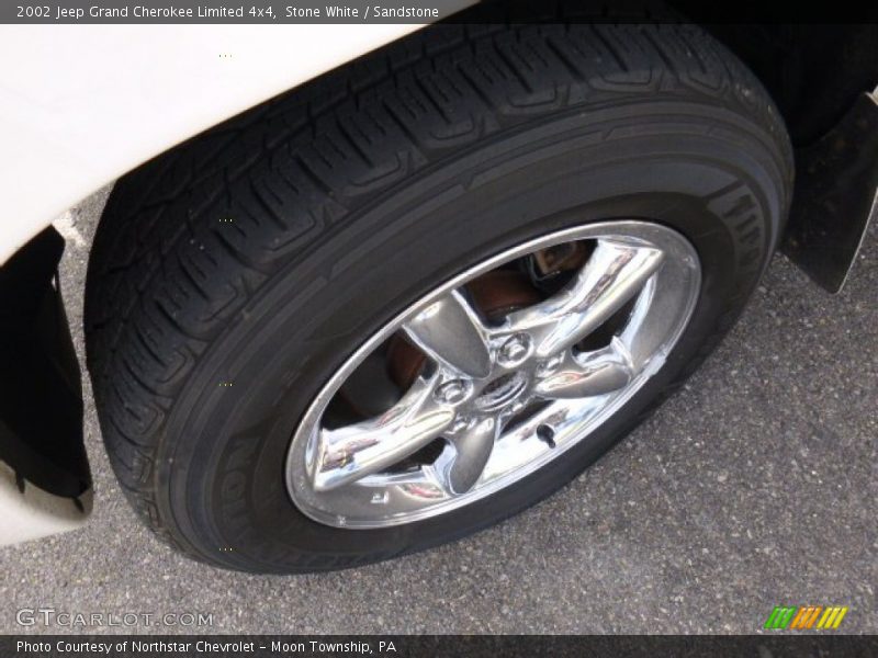 Stone White / Sandstone 2002 Jeep Grand Cherokee Limited 4x4